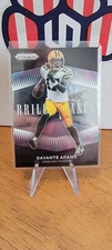 2021 Panini Prizm Davante Adams Green Bay Packers Brilliance #B-14 Insert!!!