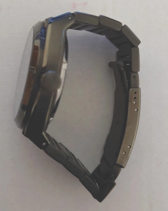 Reloj Fossil ME3206 Everett Automático Humo Acero Inoxidable Foto 3 de 4