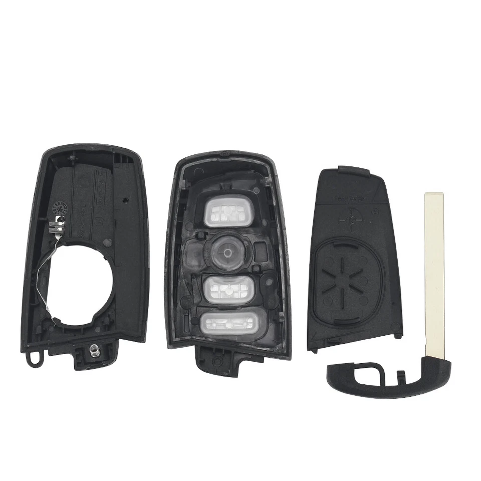 BLADE CUT by PHOTO Car Key Case For BMW 750Li X3 2009 2010 2011 2012 2013 2014 Foto 3 de 4