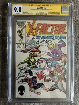 Marvel Comics 1986 X-Factor #5 1st Apps CGC 9.8 SIGNED Bob Layton Joe Rubinstein