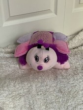 Pillow Pets Dream Lites Fluttery Butterfly Night Light Plush Gently Loved