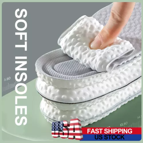 Solette per scarpe uomo donna memory foam scarpe ortotiche inserti solette sportive - Foto 1 di 17