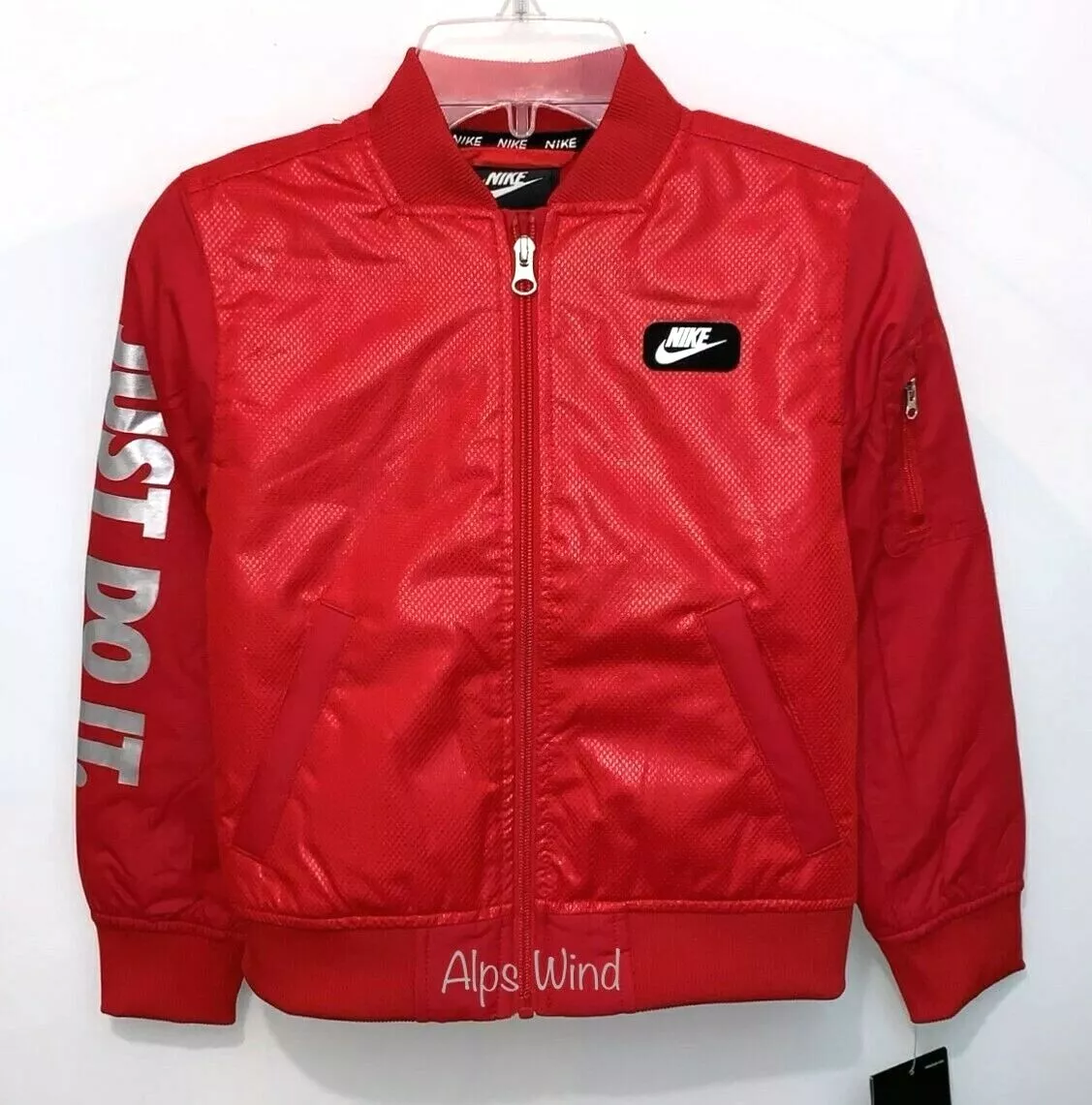 Nike alps fur bomber jacket cheap