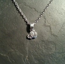 Pumpkin Halloween Necklace Pendant Charm Collectible Gift Present