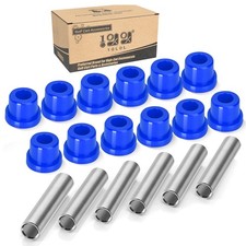 10L0L Golf Cart Spring Bushing Kit-Rear Leaf Springs Shackles Blue