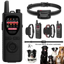 Training Collar Shock Wireless Electric Fence Containment System for 1/2/3 Dog