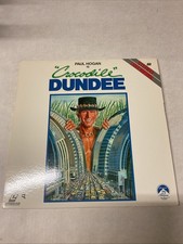 Crocodile Dundee Laserdisc LD Paul Hogan VG Clean, 1986