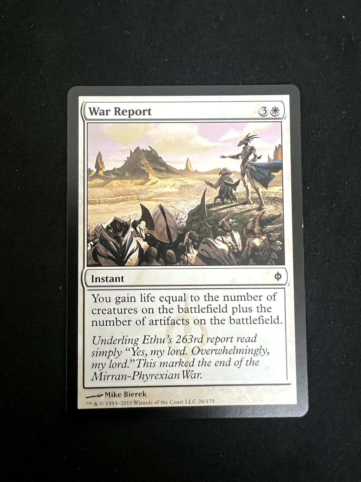 War Report 26 C New Phyrexia Magic: The Gathering LP