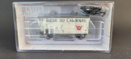 (9001) Brawa H0,  47883 Gedeckter Güterwagen K2 "Biere du Cardinal" SBB Neu&OVP | Condition: Neu