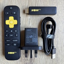 Now TV Smart Stick HD Model 3801 HDMI With USB Power Supply, Cable And Remote