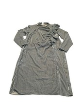 ASOS Velvety Silver Dress NWOT 14