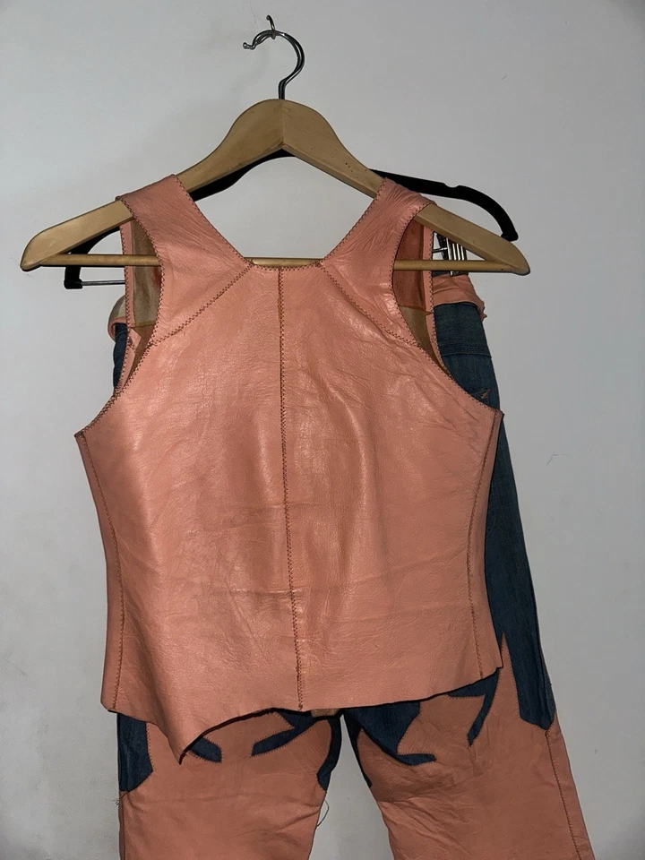 Juego Western Henri Bendel vintage años 70 Foto 4 de 4