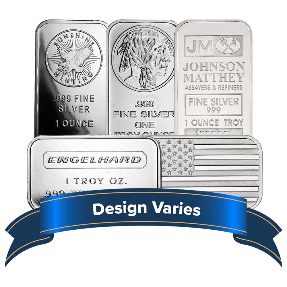 シルバー　999 1/2オンス 1 Troy oz Silver Bar .999 Fine Secondary Market | eBay