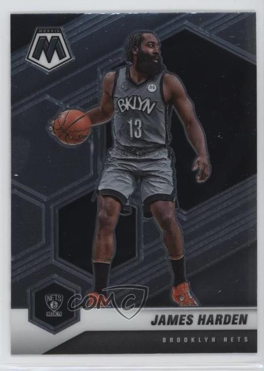 2020-21 Panini Mosaic James Harden #173 14x1