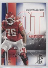 2024 Topps Signature Class Rookies Indigo 85/175 Kingsley Suamataia #126 0bc0