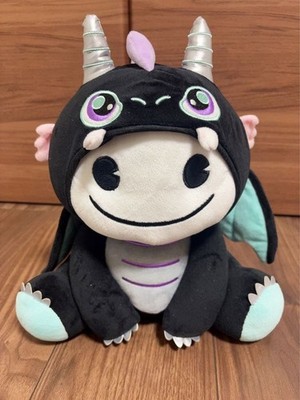 BIGO LIVE Dragon GO Plush Doll Mascot Black Dragon Ver. Official Japan Rare