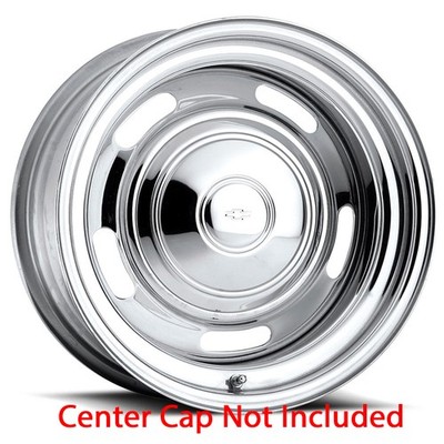 U.S. WHEEL Rallye 57 Rim 15X8 5X120.65 Offset 13 Chrome (Quantity of 1)