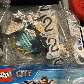 LEGO CITY: Police Patrol Boat (60129) New Sealed Open Box Complete Box Damage