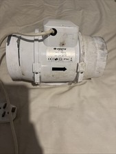 Powerful In-line Bathroom Extractor fan with Timer for 150mm / 6 Inch Ducting