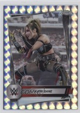 2025 Topps Chrome WWE Geometric Refractor Kairi Sane #170 1i3m