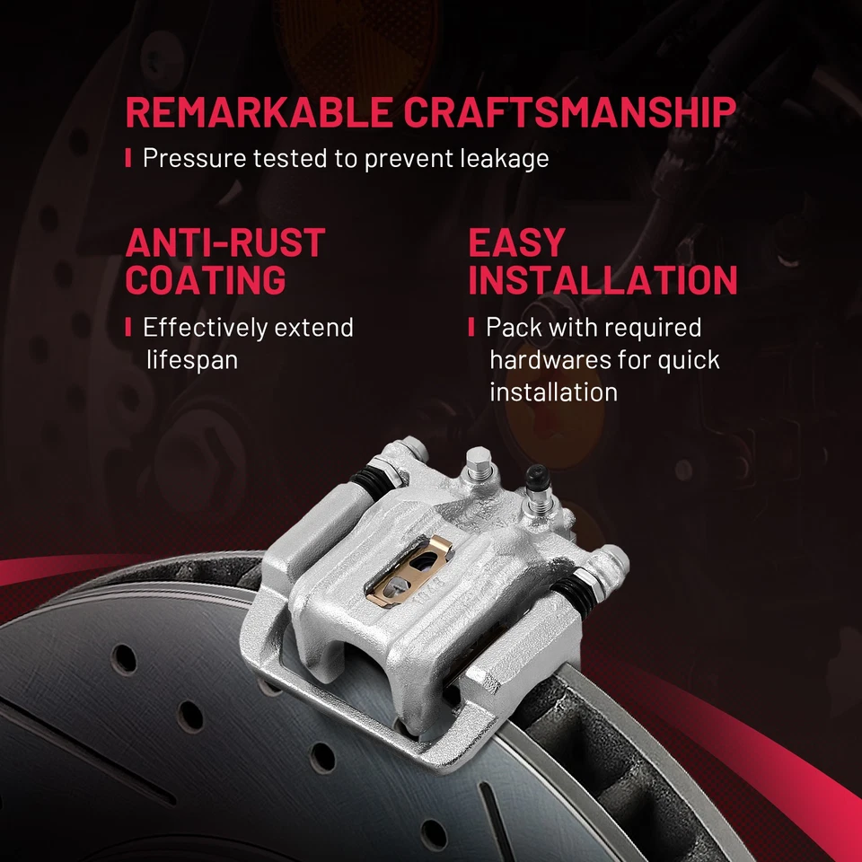 For 2007-2018 Toyota Tundra 2008-18 Toyota Sequoia Front Brake Calipers 5.7L - Image 4 of 4