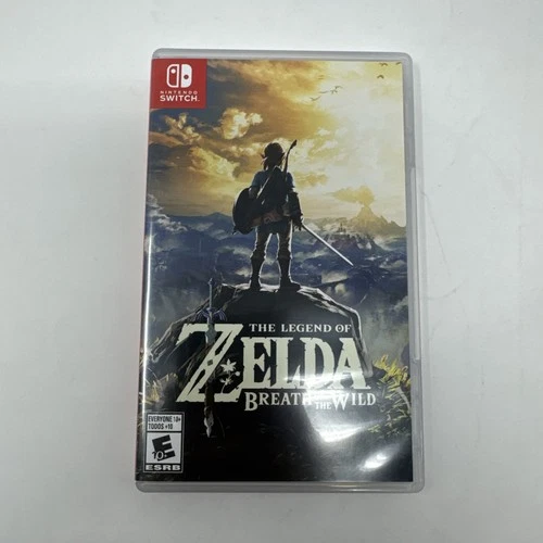 The Legend of Zelda: Breath of the Wild - Nintendo Switch, Cartridge And Case