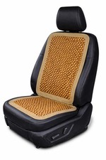 Wood Beaded Car Seat Cushion
