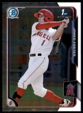 2015 Bowman Draft Picks & Prospects Chrome Jared Foster Los Angeles Angels #101