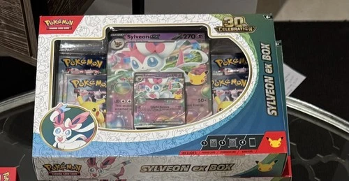 Pokemon TCG 30th Celebration Sylveon ex Box IN HAND FREE SHIPPING!!!