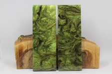 GREEN GOLD BLACK CUSTOM COMPOSITE KNIFE HANDLE MATERIAL BLANK SCALES 670