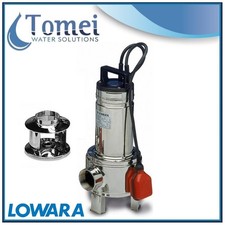 Submersible sewage dirty waste water pump DOMO15 1,1kW 1x230 Float switch Lowara
