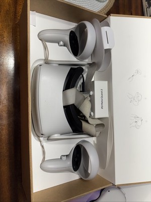 Oculus Quest 2 Meta Standalone VR Headset Missing Power Supply Can t Test