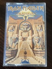 Powerslave by Iron Maiden Cassette Tape Capitol/EMI Heavy Metal 4XJ 12321