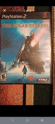 THQ The Polar Express PS2 2004 Manual Included E Rated NTSC-U/C Adventure