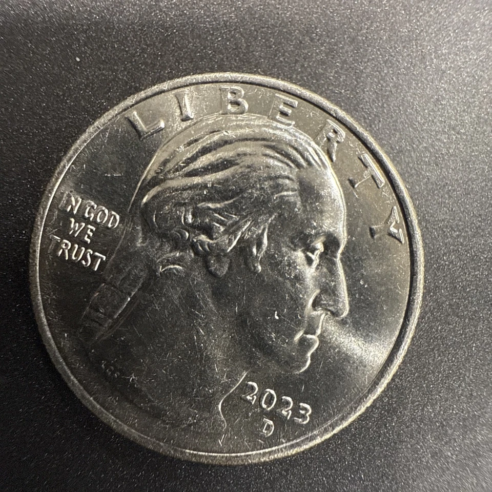 2023 D  Jovita Idar Quarter Error Coin Mint 'In Cod We Trust' Rare Coin - Image 3 of 3