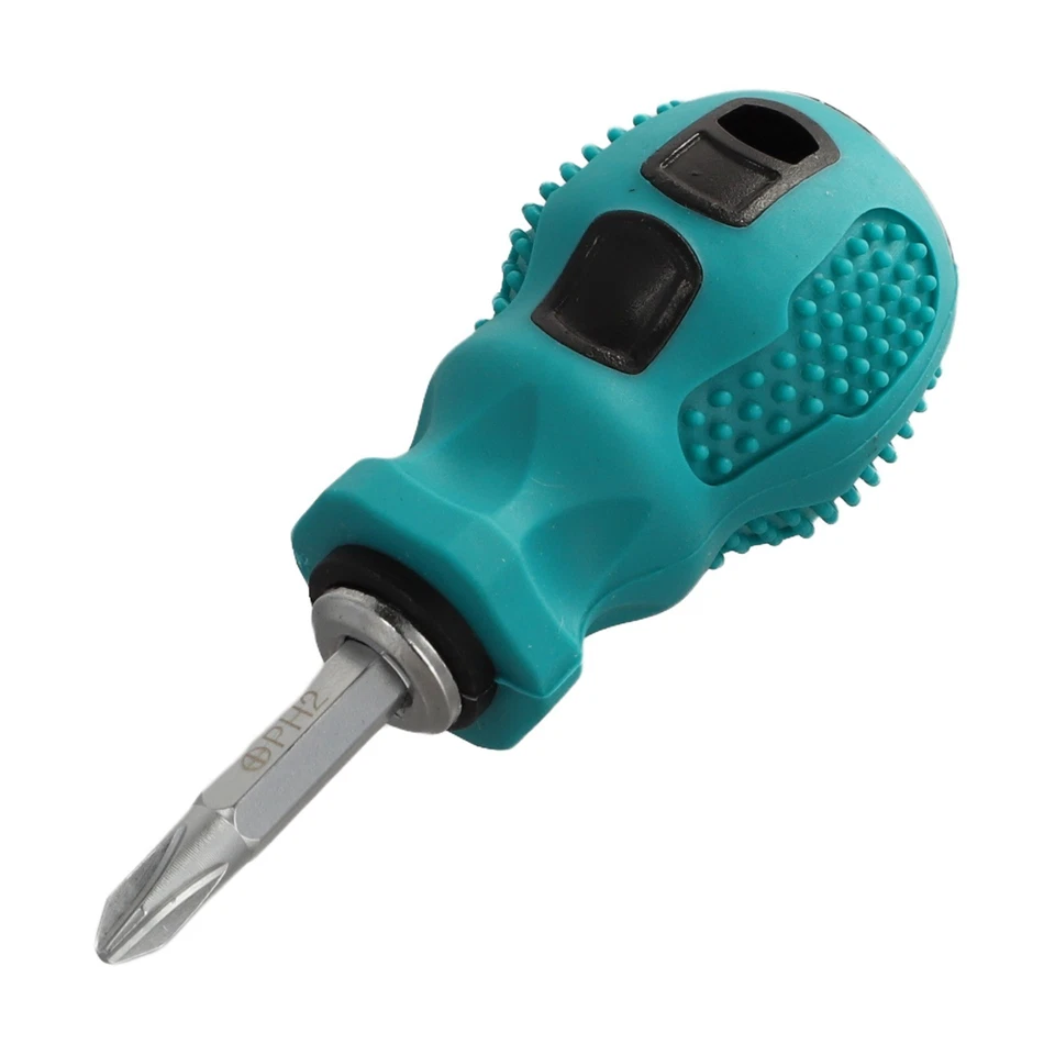 Dual-Purpose Slotted Cross 2 In1 Magnetic Screwdriver Repair Hand Tool - Image 4 of 4