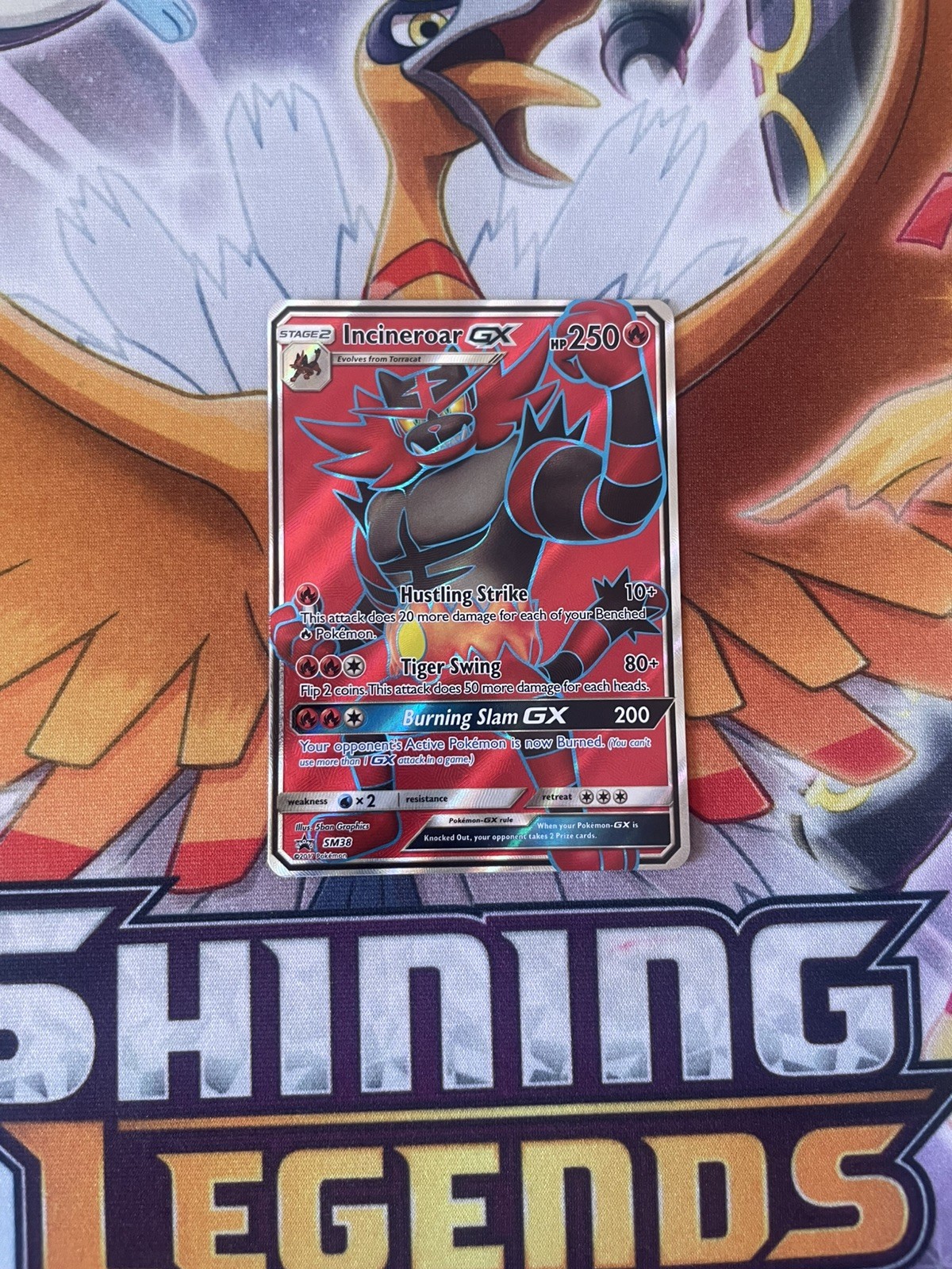 Incineroar GX SM38 Sm Holo