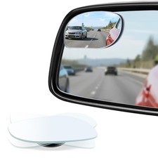 Blind Spot Mirrors Hd Glass Frameless Convex Rear View Mirrors Wide Angle Adju Blind Spot Mirrors Hd Glass Frameless Convex Rear View Mirrors Wide Angle Adju