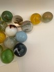 Vintage Mixed Glass Marbles Estate Collection Lot of 25 As Found Swirls Auction — photo 8