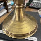 Antique Ornate Miniature 10’5 Inch Brass Oil Lamp NO LAMP SHADE — photo 3