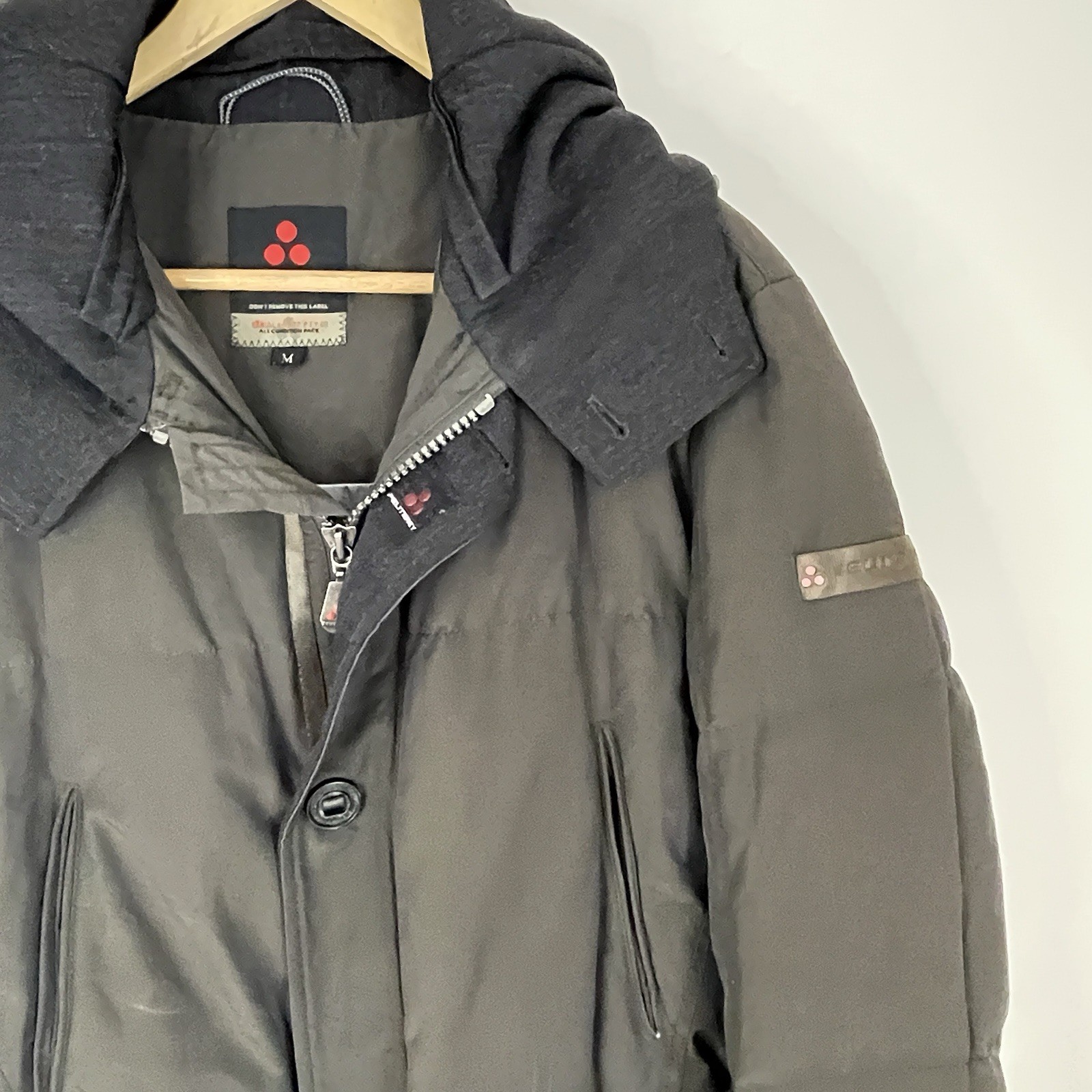 Peuterey Hurricane Goose Down Gray Jacket Parka H… - image 20
