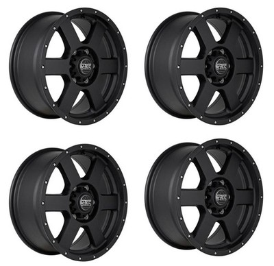 4 W-TEC All Terrain 8,5x18 Alufelge passend für Jeep Wrangler JL Rubicon 2-Türer
