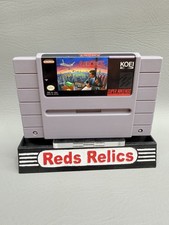 Aerobiz (Super Nintendo Entertainment System, 1993) SNES Authentic - Cleaned
