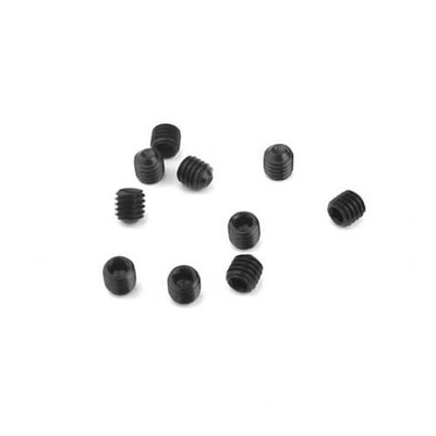 TEKNO RC LLC M3x3mm Set Screws  Black 10pcs TKR1609 Electric Car/Truck Option