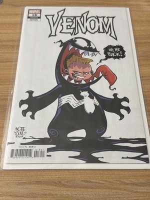 Venom # 18 (2023, Marvel) 1st Print Skottie Young Variant NM