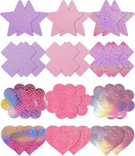 Pasties Rave Pack Nipple Covers Stickers for Women Disposable Sticky Breast