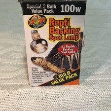 Zoo Med Repti Basking Spot Lamp 100 W / 100 Watt   SHIPS QUICK New In Box 