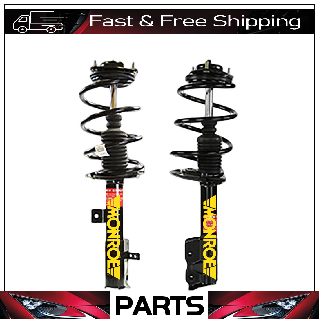 Fits 2007-2012 Dodge Caliber Monroe Front Struts