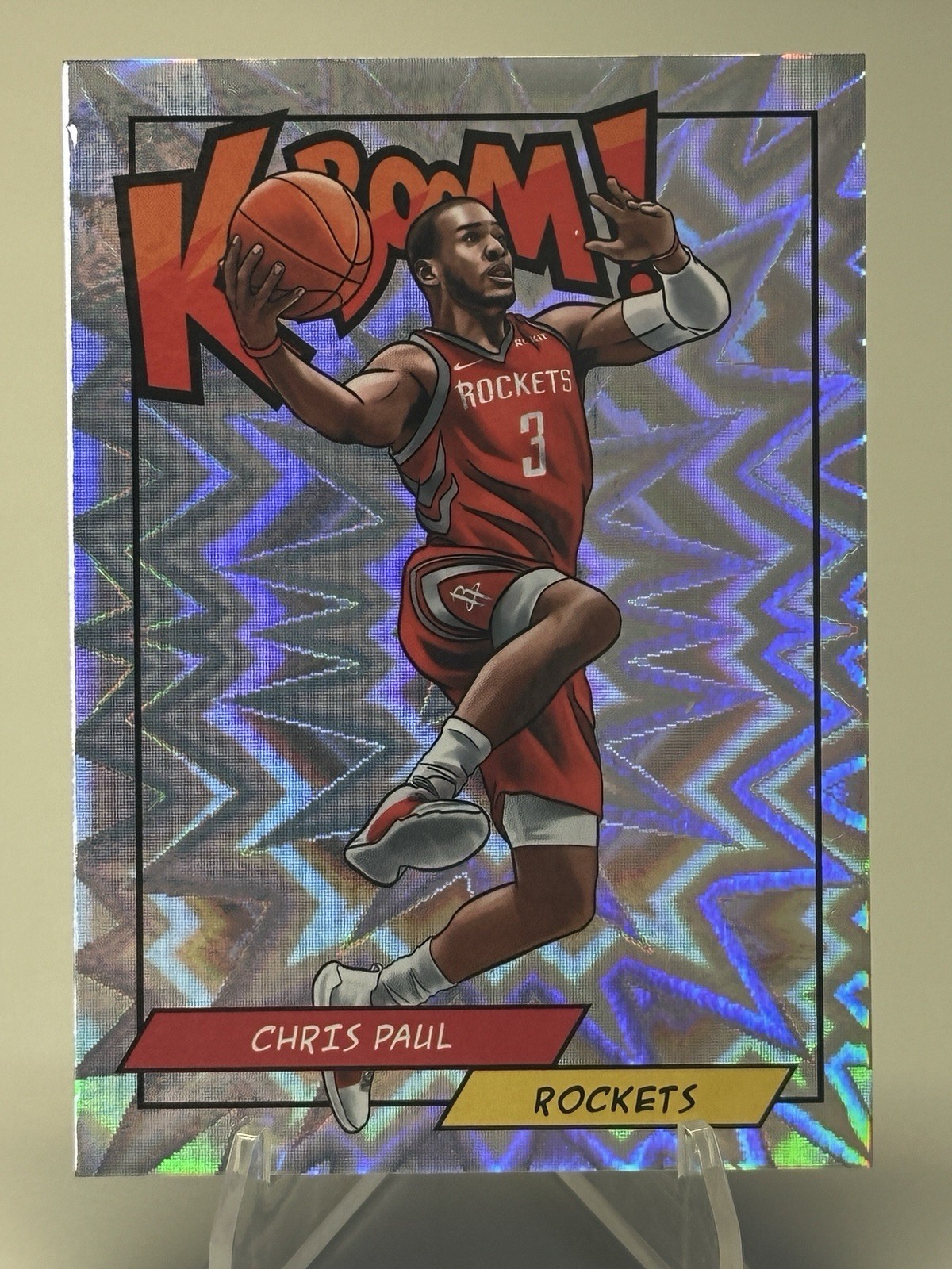 2018 Panini Kaboom Chris Paul #K-CP Houston Rockets SSP CASE HIT