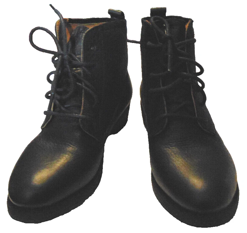 BLACK STONE WOMENS BOOTS SHOES LEATHER BOOTIE GOOD YEAR WELTED OUTSOLES~37/ US 7 - Image 2 of 4
